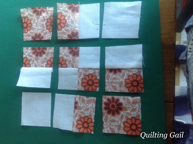 4-patch-first-slice | Quilting Gail