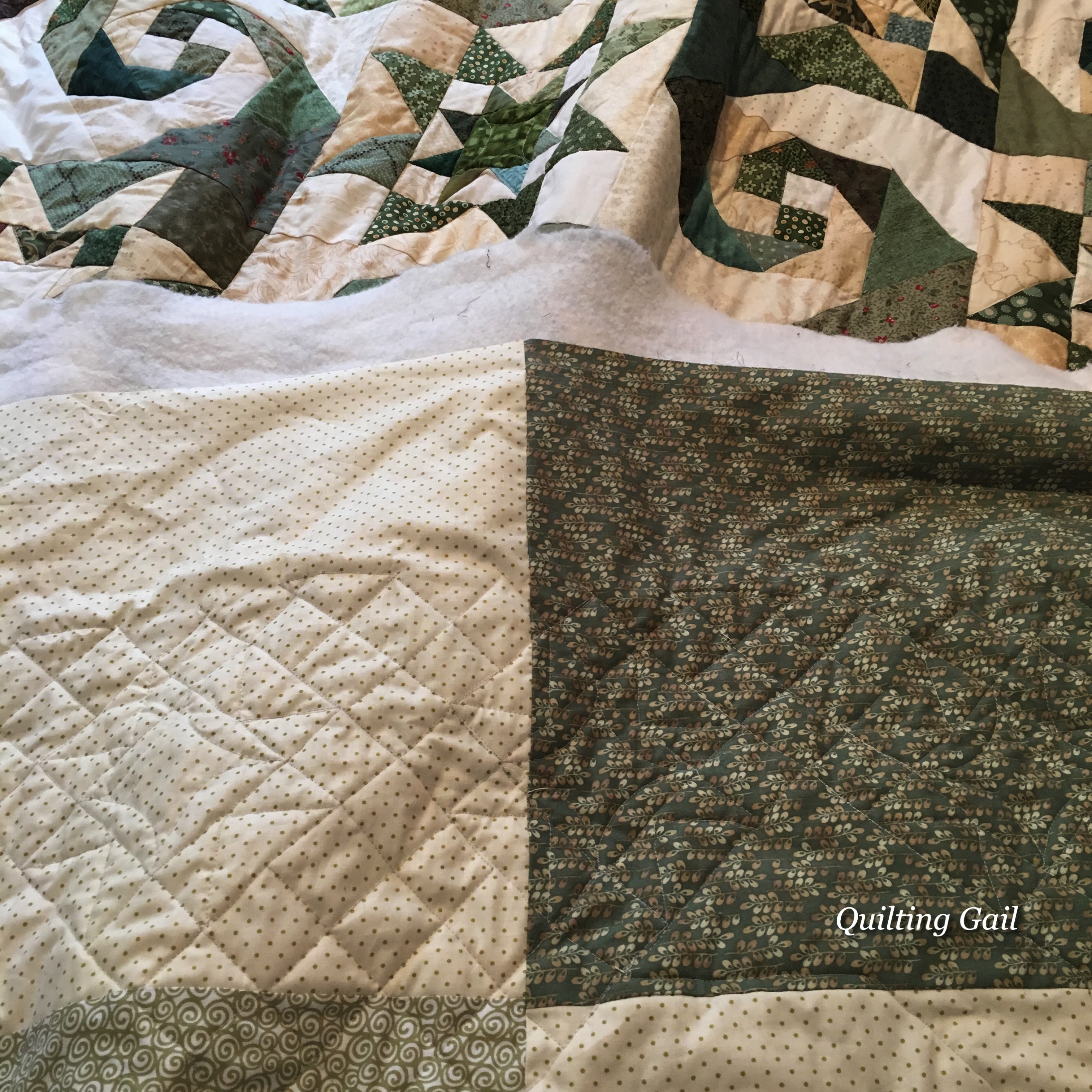 SLOW progress … | Quilting Gail